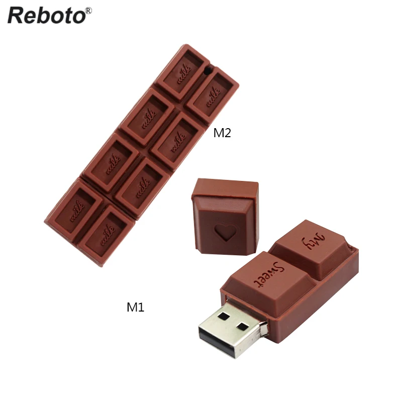 Шоколад usb флеш накопитель 8 ГБ 16 интерфейсом USB 32 64 памяти флешки творческие мини