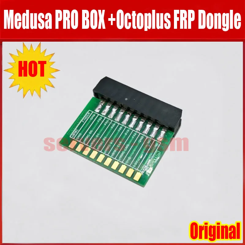 Новинка оригинальная коробка Медуза PRO Box+ Octoplus frp Dongle+ JTAG зажим MMC для LG для samsung для huawei с Оптимусом кабелем