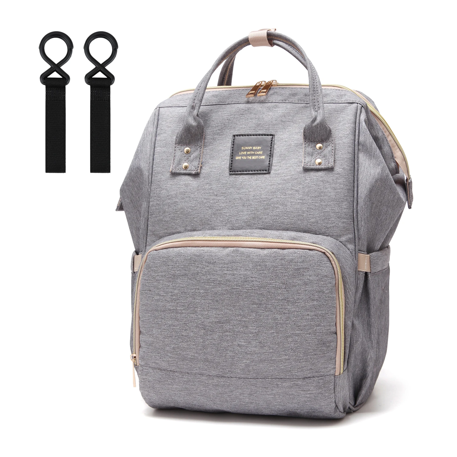 

Mummy Maternity Bag Multi-function Diaper Bag Backpack Nappy Baby Bag with Stroller Straps for Baby Care Waterproof Stylish