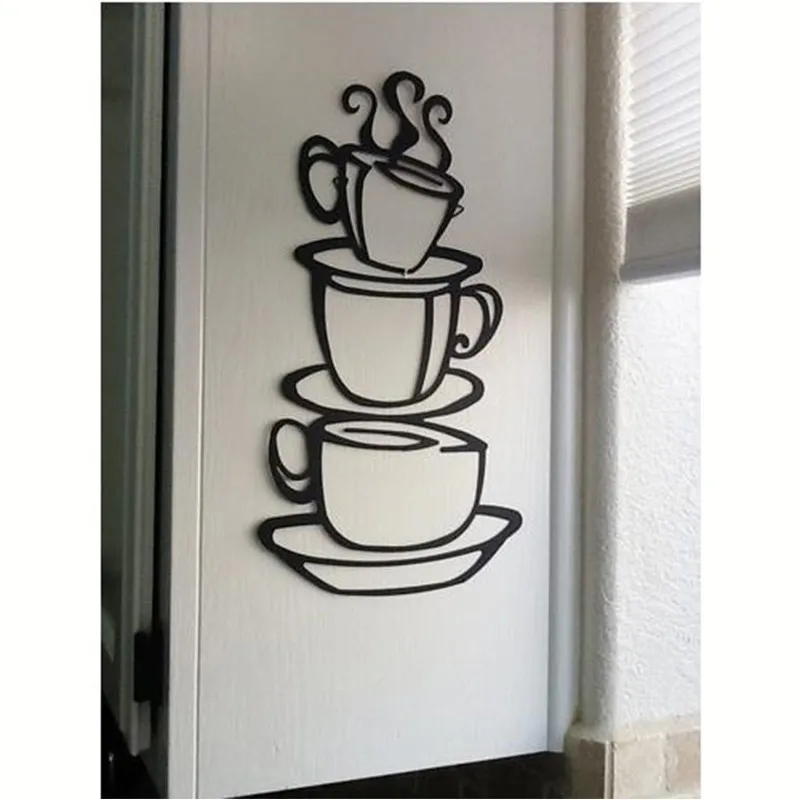 DIY Coffee Cup Wall Sticker Decal Vinyl Art Removable Home Decor Gift 14 Styles DIY Coffee Cup Wall Sticker Decal Vinyl Art Removable Home Decor Gift 14 Styles