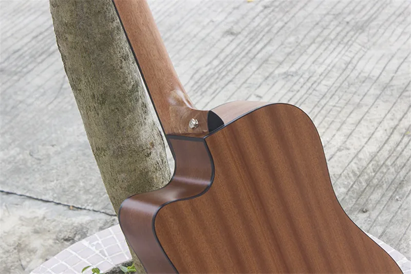 41-32 новая 41-дюймовая Акустическая гитара Rosewood гриф гитара ra с тюнером для струн с жестким корпусом