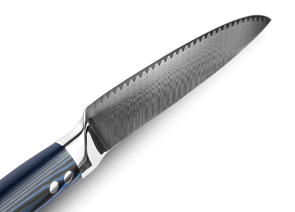 XITUOnew" дюймовый нож шеф-повара японский нож нарезанный лосось филе VG10 Дамасская сталь сантоку кухонный sharp Подарочный нож