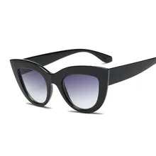 Винтаж кошачий глаз солнцезащитные очки для женщин для мужчин Путешествия вождения анти-УФ 400 дамы Элитный бренд авторская одежда Shadow очки