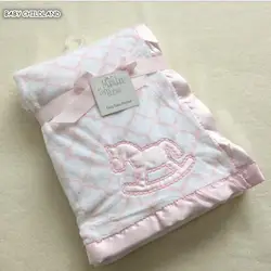 Детское одеяло s для новорожденных Детское Пеленальное Одеяло s мягкое флисовое детское постельное белье детская кроватка коляска одеяло