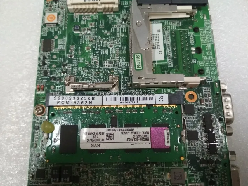 PCM-9362 PCM-9362N Промышленная материнская плата протестирована