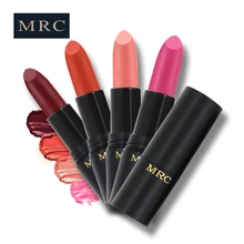MRC бренд не прилипают Cup бархат Матовая Руж Помада 12 Цветов Макияж Nude поцелуй доказательство не выцветают Длинные lasting Шарм губы