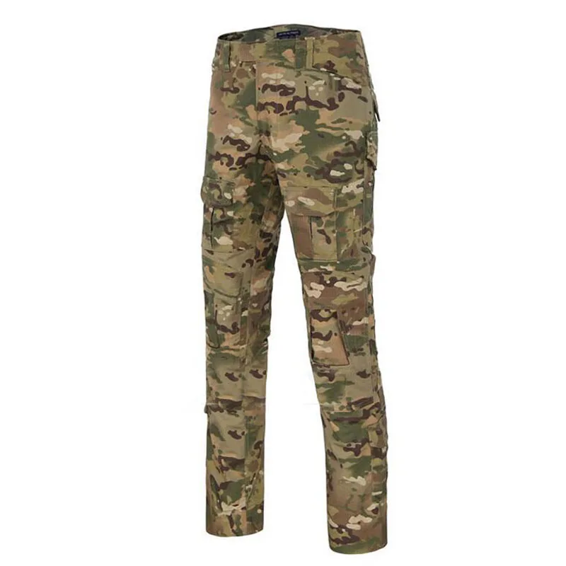 Tactical Pants Military Men Camouflage Cargo Pant Knee Pad SWAT Army
