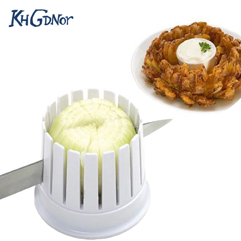 

Creative Onion Blossom Maker Slicer Blossom Fruit & Vegetable Cutter Tools Cutting Kitchen Accessories