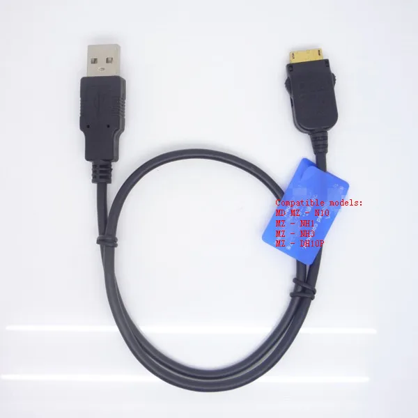 Горячая продажа Бесплатная доставка USB кабель для передачи данных Шнур Sony MD MZ N10 NH1