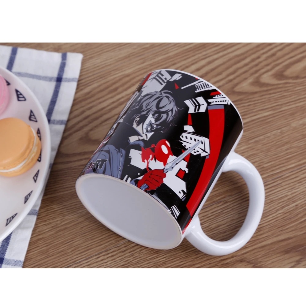 Аниме JK Persona 5 P5 Акира Курусу Джокер Рен Амамия Косплэй кружка Керамика пить воду с отметками подарок