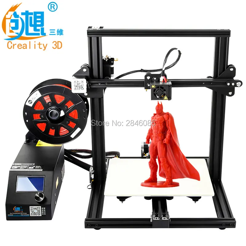 CREALITY 3D CR-10 мини-полусобранный алюминиевый 3D-принтер размер печати 300*220*300 мм Функция автоматического отключения