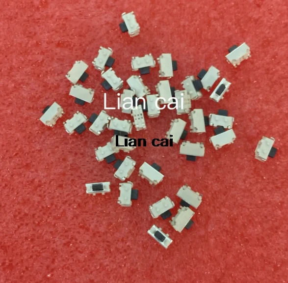 100 шт./лот 2x4x3 5 мм 2*4*3 сенсорный переключатель SMD MP3 MP4 MP5 выключатель питания для