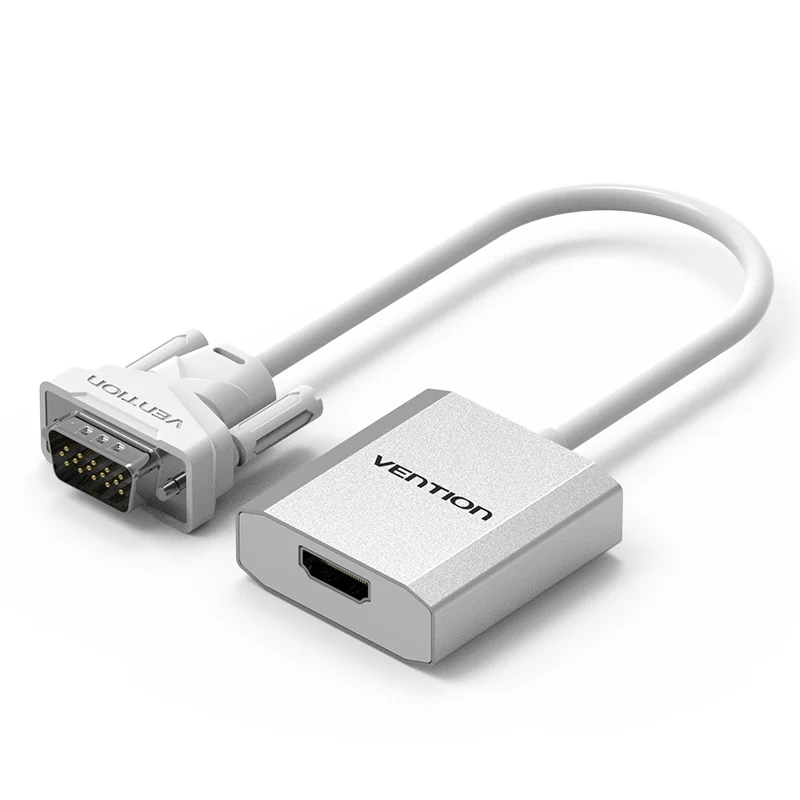 Vention VGA конвертер HDMI кабель аналоговый AV цифровой преобразователь адаптер с аудио 1080 P для портативных ПК к HDTV проектор