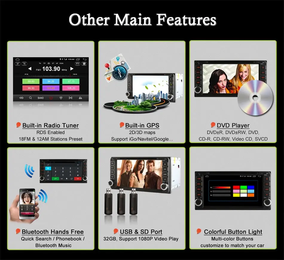 Excellent Ownice Android 6.0 Octa 8 Core Car DVD Player GPS Navi for Toyota RAV4 2004 - 2008 Quad Core Radio Stereo Support 4G LTE Network 12