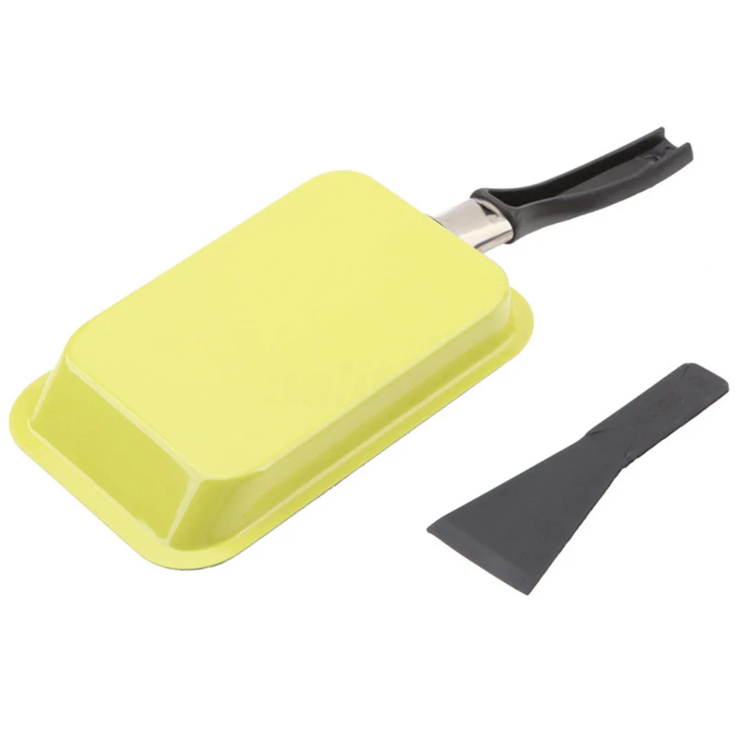 

Mayitr Rectangular Mini Egg Pancake Frying Pan Non-Stick Egg Roll Sushi Omelette Square Frying Pan Kitchen Tools 18cm 2 Colors