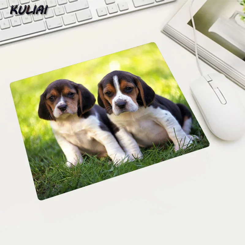 XGZ Симпатичные Puppy Brother настольные коврики для мыши резиновые прокладки