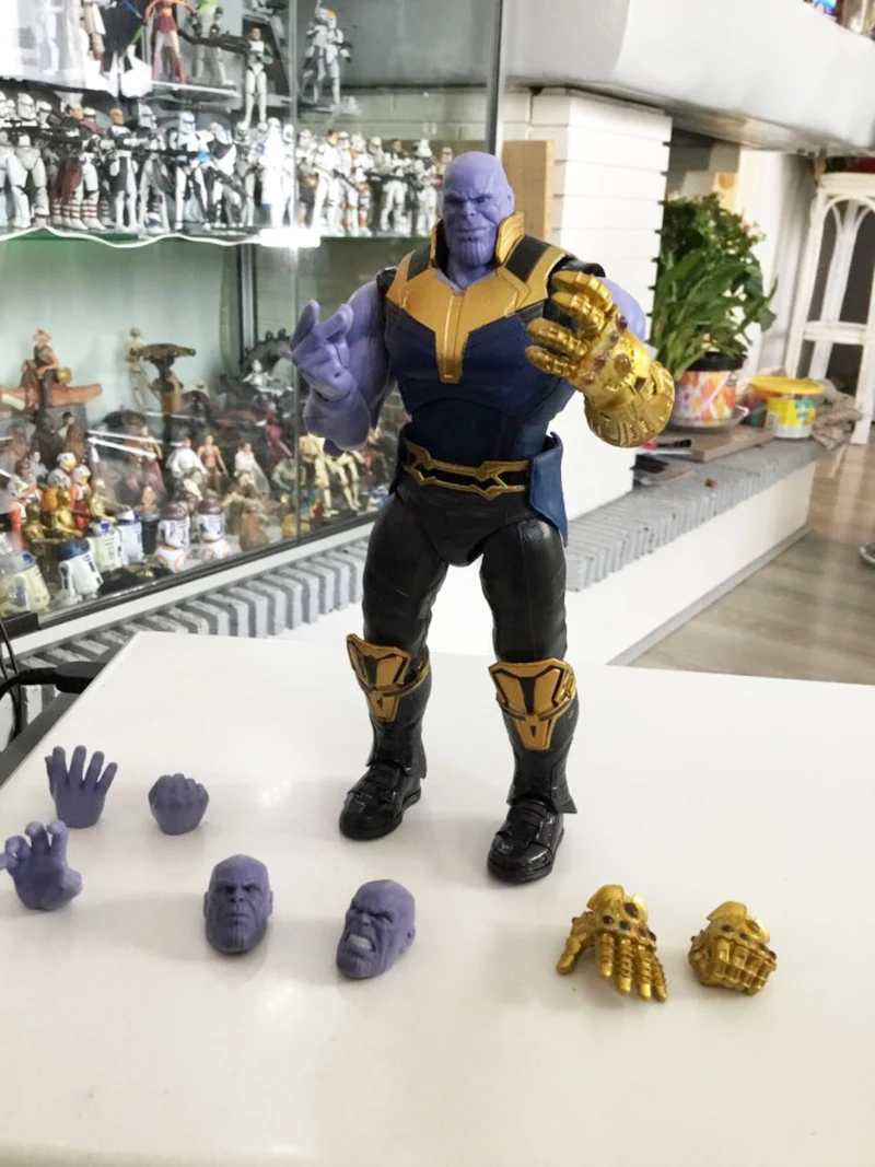 SHF фигурка танос модель игрушки куклы подарок на день рождения для