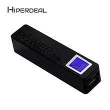 HIPERDEAL 2600mAh USB LCD Power Bank 18650 Battery Charger DIY Box Case Kitl Rechargeable Battery Power Wall Adapter Sep8
