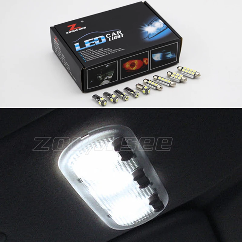 

Perfect White LED lamp For Renault for Twingo 2 II MK2 3 III MK3 (2007-2017) Car LED Interior Reading map lights bulb kit