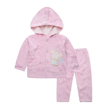 

Soft Cotton Newborn Baby Set Cartoon Baby Boys Hoodie With Pants Comfortable Girls Outerwear Coat Fashion Baby Boy Clothing