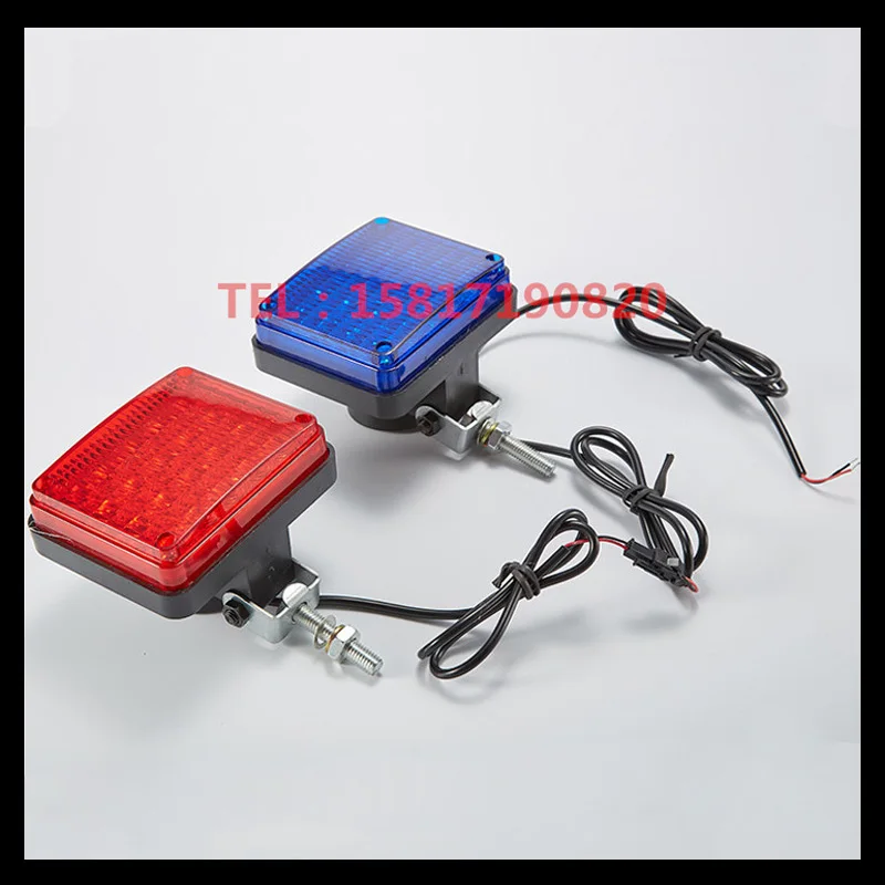 Red blue strobe driving lights 12v Car Motorcycle truck Emergency fog