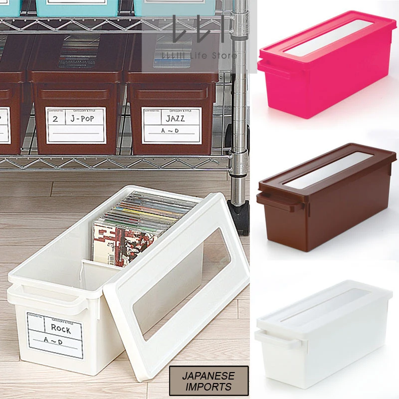 CD storage box, cd disc storage box, plastic disc box, square storage