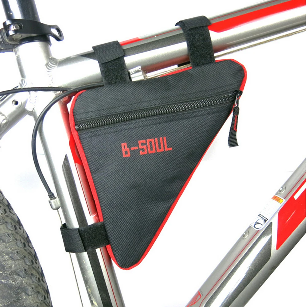 Best 4 Colors Waterproof Triangle Cycling Bicycle Bags Front Tube Frame Bag Mountain Bike Triangle Pouch Frame Holder Saddle Bag #c 3