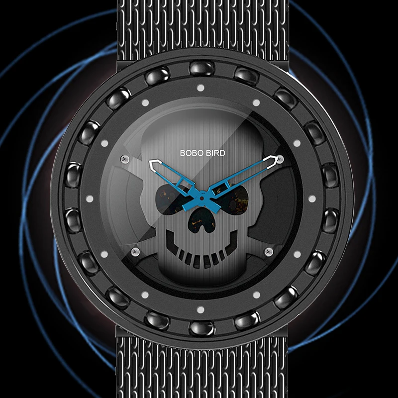 BOBO BIRD Men Watch Stainless steel Quartz Analog Bearing Timepieces Women Male in Gifts box erkek kol saati relogio masculino
