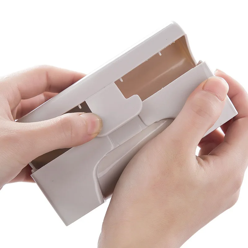 2018-New-Wall-Mount-Garbage-Bags-Container-Holder-Storage-Box-Kitchen-Paste-Type-Plastic-Container-Kitchen (4)