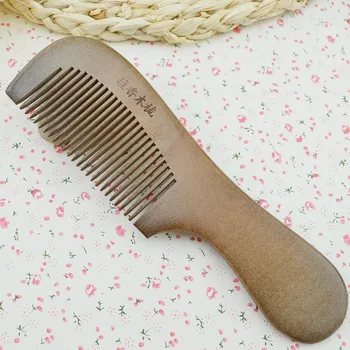 

Fashion Natural health sandalwood comb anti-static