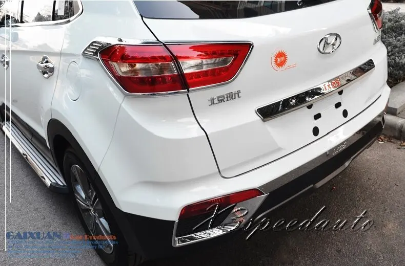 Задний фонарь для Hyundai IX25 Creta 2014-17 отделка хромированный Стайлинг автомобиля |