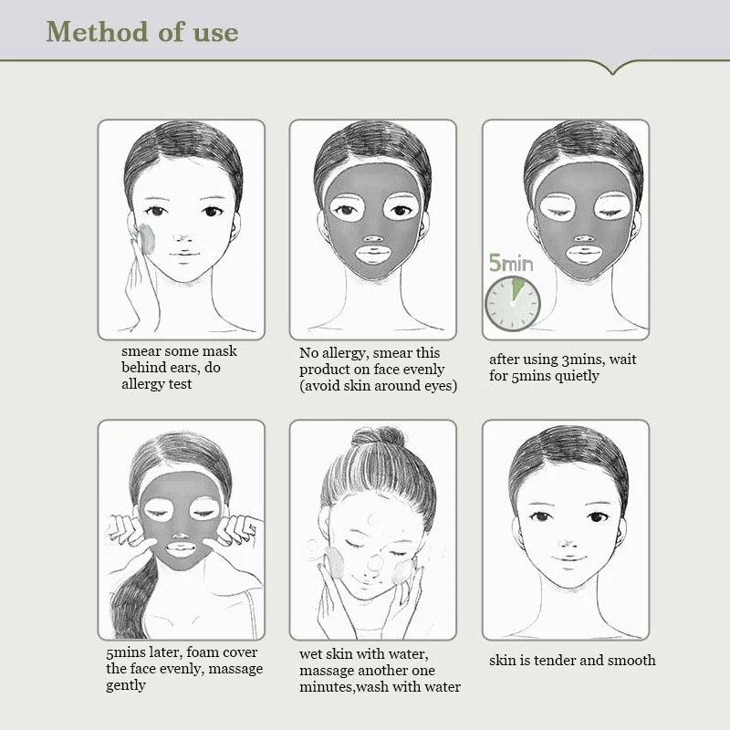 BIOAQUA средство для избавления от черных точек маска для сна ухаживающая отбеливающая маска гидратации газированных пузырьковая глина косметика маска для лица против старения