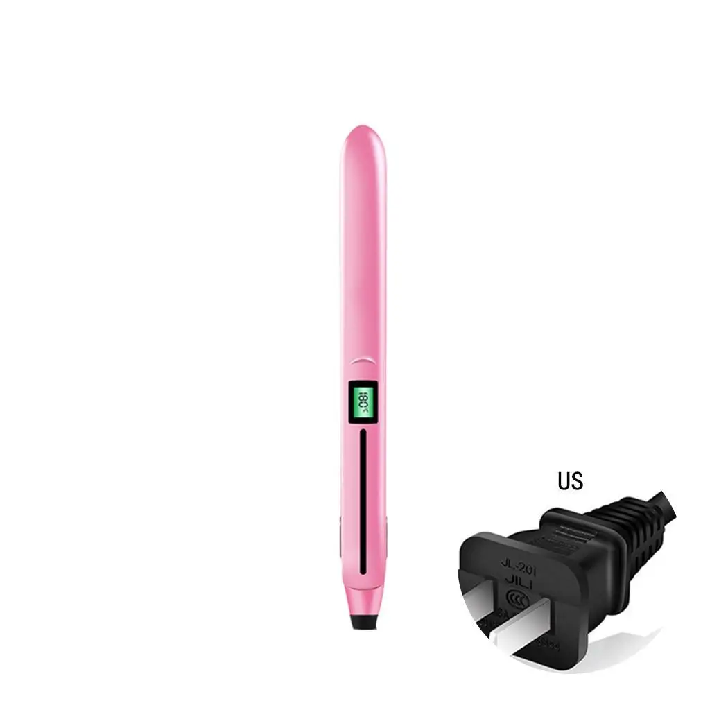 

Professional 3D Floating Ceramic Plate Electric 140-230 AC110-240V PTC 40W LCD Hair Appliances Straightener