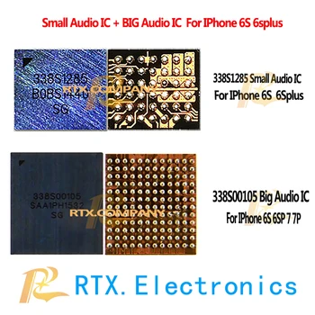 

338S1285 338S00105 For IPhone 6s 6splus 6sp U3500 U3700 Small Audio IC Big Audio Controller Microphone Sound Speaker Amplier IC