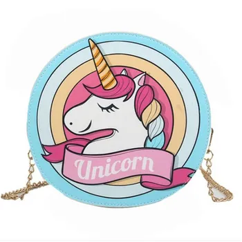

Cartoon Anime Unicorn Cosplay Messenger Crossbody Bag Schoolbag for Teenagers Bags Shoulder Ba