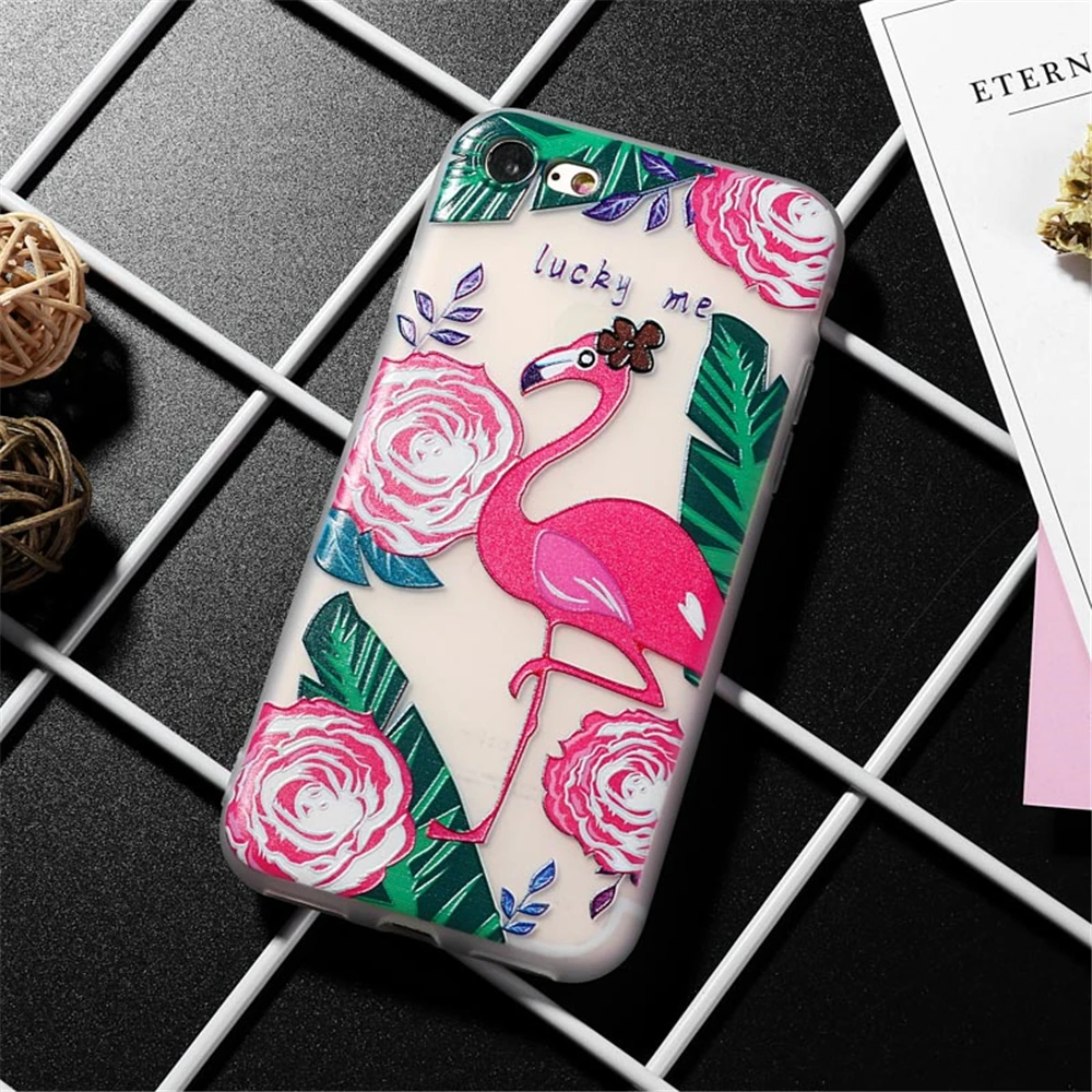 3D Relief Case for Iphone 6s Soft Protective TPU Back Cover for Iphone 5 5S 6s Plus X XS Max XR Phone Silicone Case for Iphone 7 (3)_