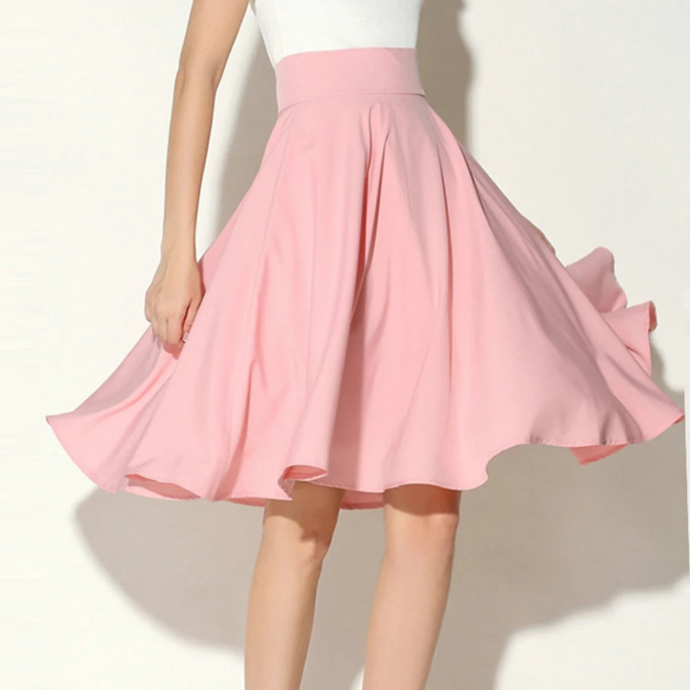 Skirts Vintage Midi Skirt Women ...