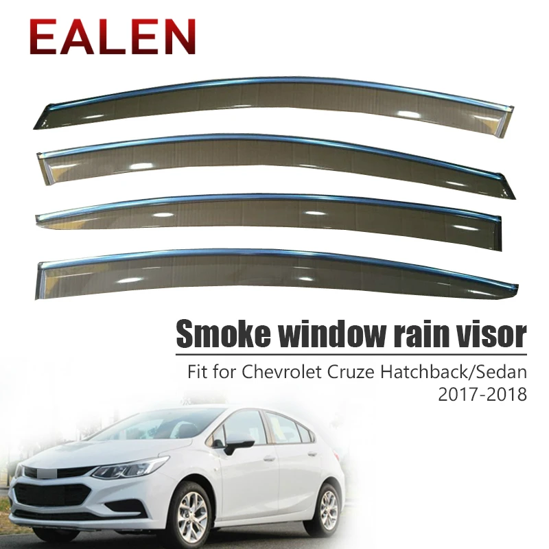 EALEN для Chevrolet Cruze седан/Хэтчбек 2017 2018 вентиляционные солнечные дефлекторы