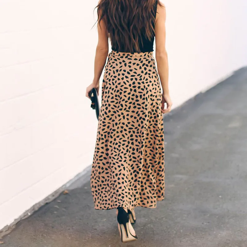 Ursohot Sexy High Split Wrap Boho Maxi Skirts Women 2019 Summer High Waist Asymmetric Long Skirt Floral Print Beach Skirt Female Ursohot Sexy High Split Wrap Boho Maxi Skirts Women 2019 Summer High Waist Asymmetric Long Skirt Floral Print Beach Skirt Female