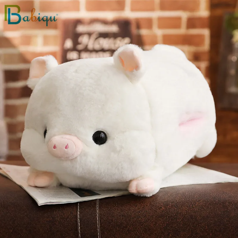 1pc 50cm Soft Kawaii Love Pig Plush Pillow Stuffed Cute Animal Cushion Hand Warmer Chinese Zodiac Pig Toy Doll Birthday Gift Kid