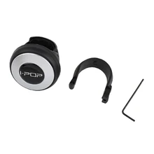 Универсальный руль самоубийцы ручка Spinner ручка ручного поворота Assister авто запчасти для салона черный+ серебристый