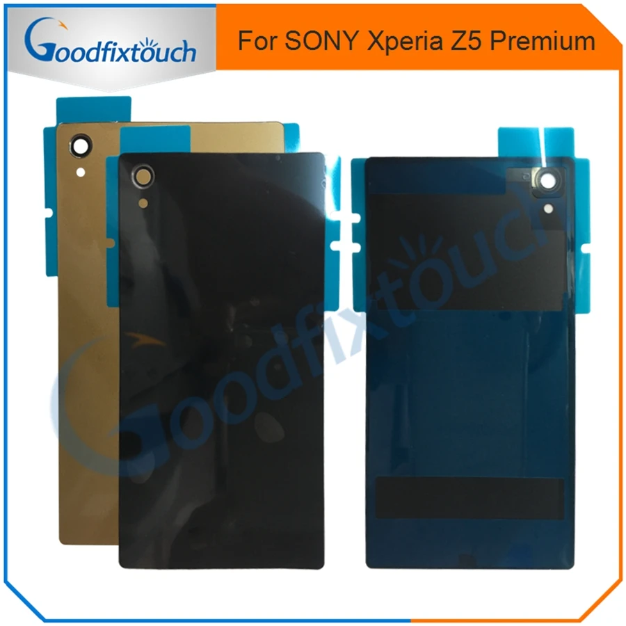 

For SONY XPERIA Z5 Premium Back Battery Cover Case Door Rear Glass Housing Panel For SONY Z5 Premium Z5P Battery Cover