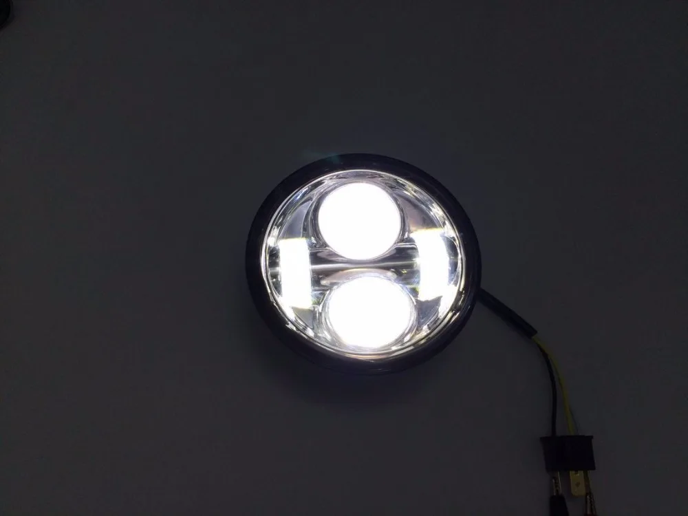 2 шт. для moto r Dyna жир Боб FXDF модель Moto проектор светодиодный лампы фары r|headlights