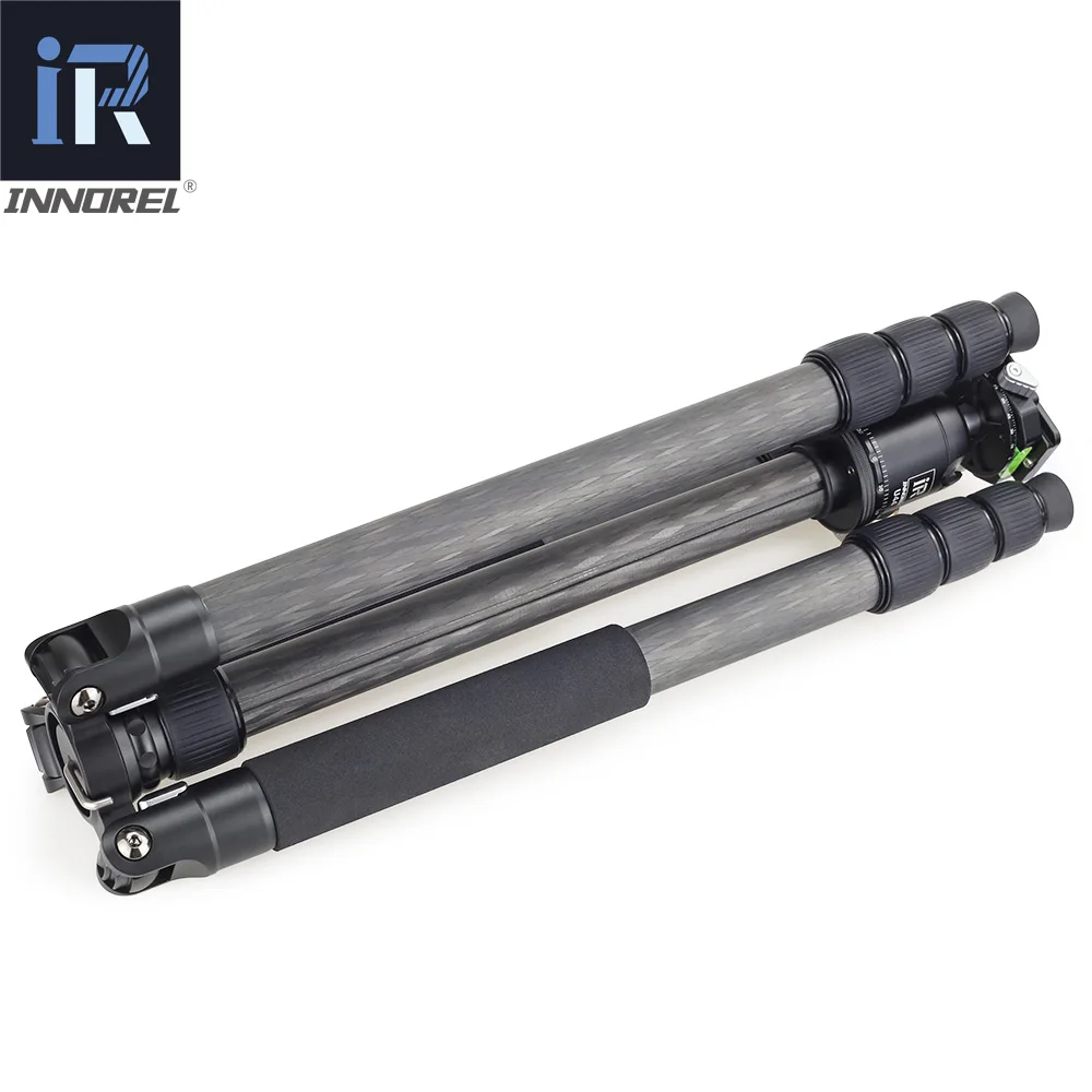 RT85C Professional 10 layers Carbon fiber tripod monopod with Ball Head for multi-function digital DSLR camera Max load 25KG