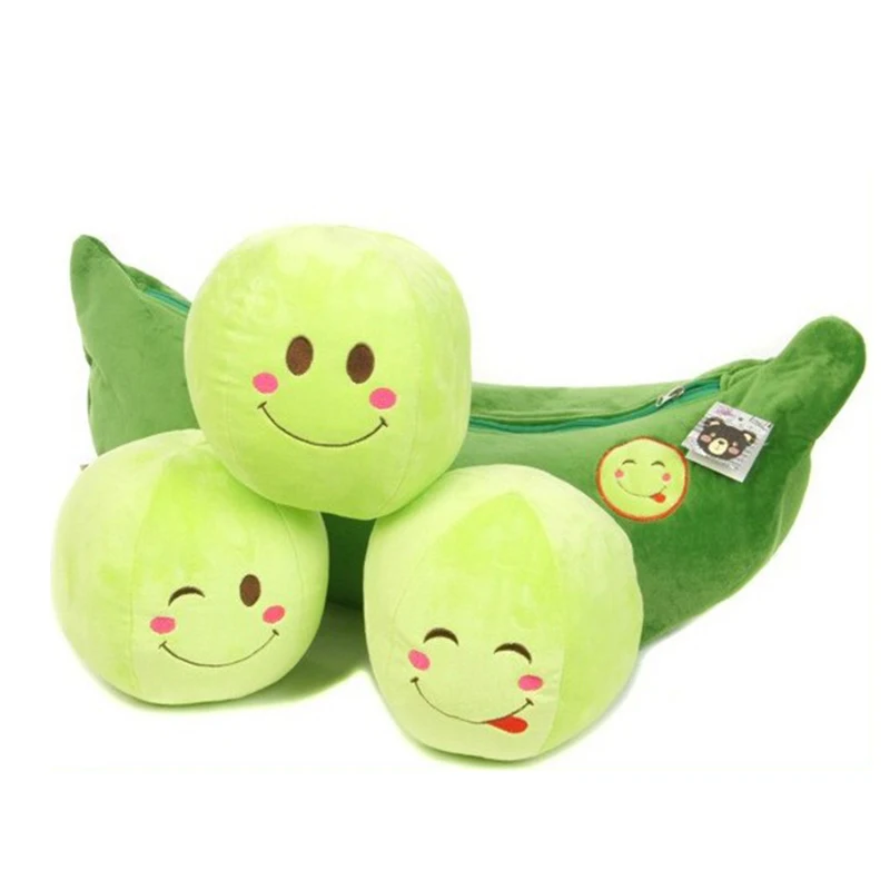 Buy 45cm Cute Peas Plush Dolls Pillow Cushion home