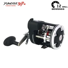 Yumoshi 12BB спиннинг фидерной ловли карпа катушки литой барабан колеса карпа нахлыстом катушка Daiwa рыбалка катушка рыболовная катушка для спиннинга все для рыбалки рыболовные катушки