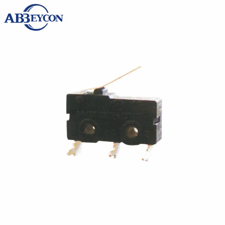 

3Pins metal terminal Micro switch special terminal black micro push switch plastic shell IP40 waterproof 250VAC micro switch