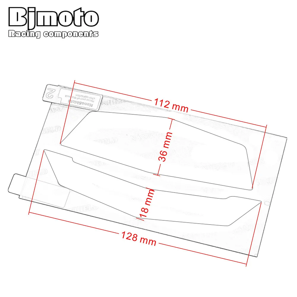 Мото наклейки Тахометр Объектив Инструмент prot стикер Спидометр пленка протектор экрана наклейка s для Kawasaki Z1000
