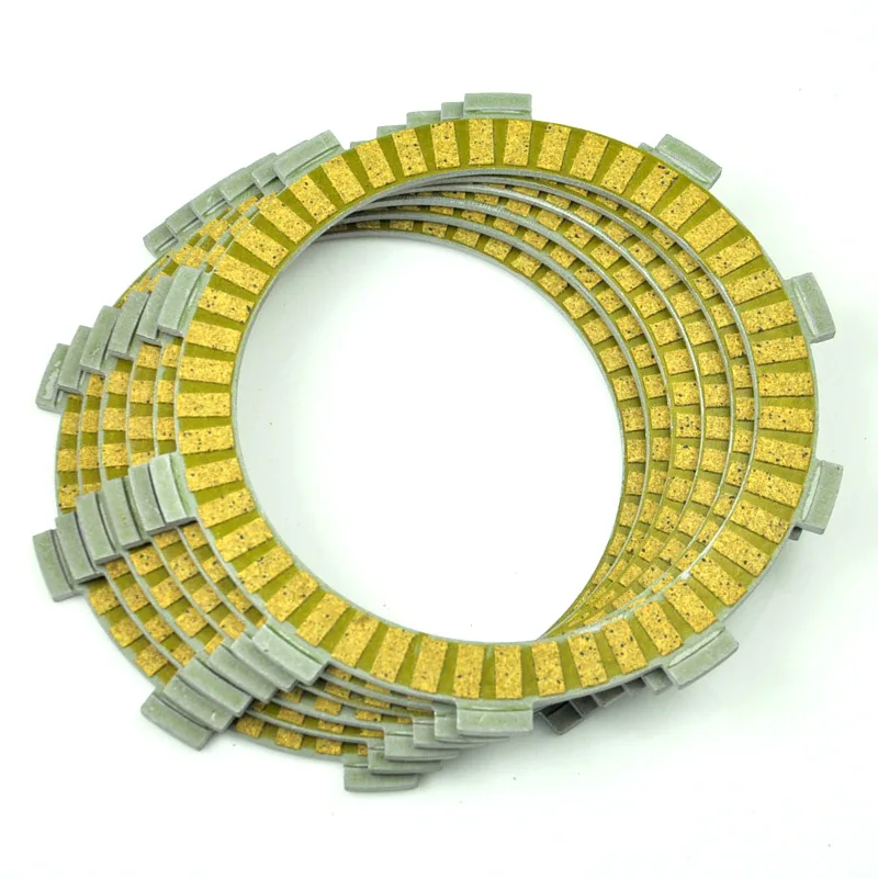 

6pc For Yamaha XT225 01-07 IT200 86 XT225 WE XT225WE 02-03 IT175 80-83 Motorcycle Engine Friction Clutch Plates Motorbike Part