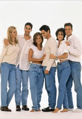 New 80 X 55 Cm Friends Poster Ross 